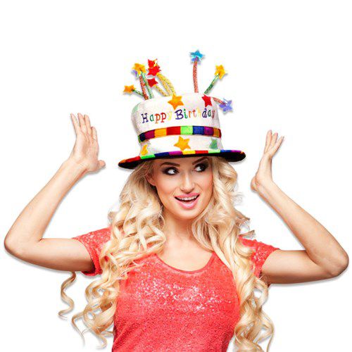 verkoop - attributen - Verjaardag - Happy birthday hoed